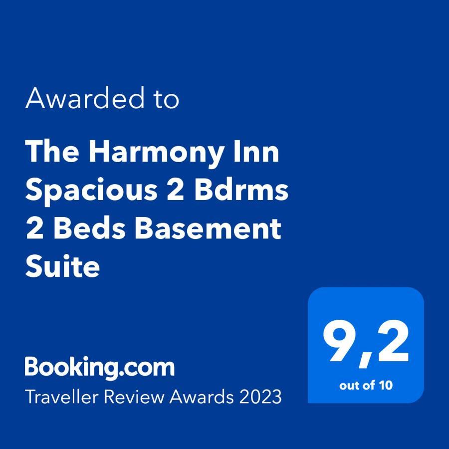 The Harmony Inn Spacious 2 Bdrms 2 Beds Basement Suite Surrey Exterior foto